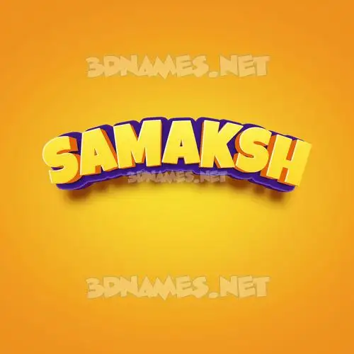 samaksh in Orange Toon style - 3D name wallpaper samaksh in Orange Toon style - 3D name wallpaper