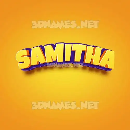 samitha in Orange Toon style - 3D name wallpaper samitha in Orange Toon style - 3D name wallpaper