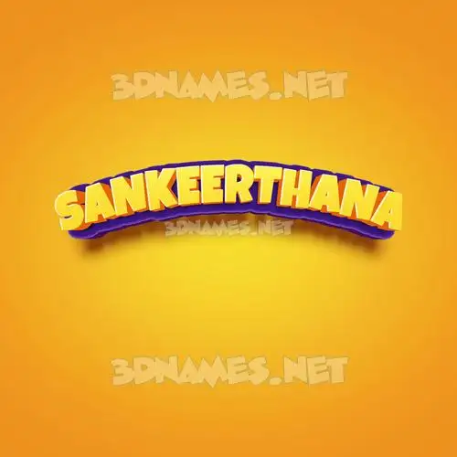 sankeerthana in Orange Toon style - 3D name wallpaper sankeerthana in Orange Toon style - 3D name wallpaper