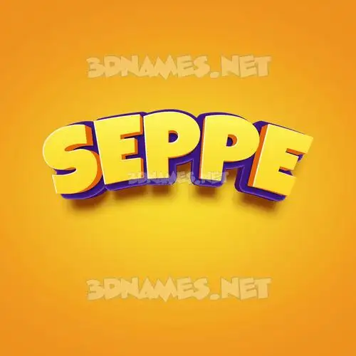 seppe in Orange Toon style - 3D name wallpaper seppe in Orange Toon style - 3D name wallpaper