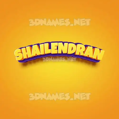 shailendran in Orange Toon style - 3D name wallpaper shailendran in Orange Toon style - 3D name wallpaper