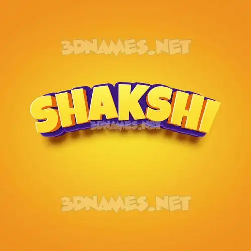 shakshi in Orange Toon style - 3D name wallpaper shakshi in Orange Toon style - 3D name wallpaper