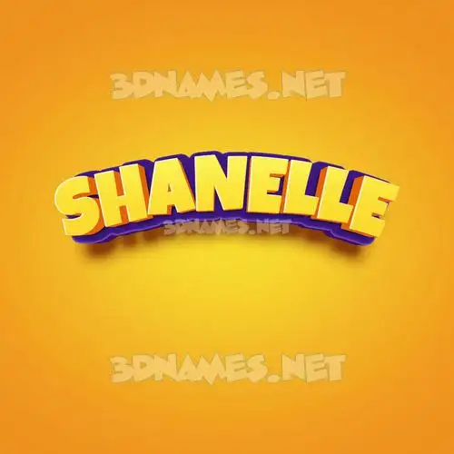 shanelle in Orange Toon style - 3D name wallpaper shanelle in Orange Toon style - 3D name wallpaper