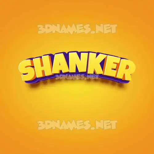 shanker in Orange Toon style - 3D name wallpaper shanker in Orange Toon style - 3D name wallpaper