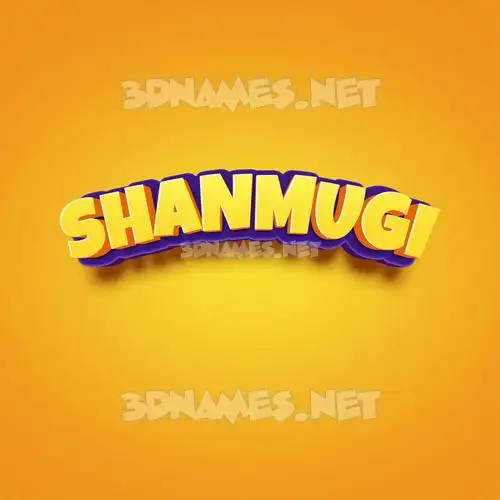 shanmugi in Orange Toon style - 3D name wallpaper shanmugi in Orange Toon style - 3D name wallpaper
