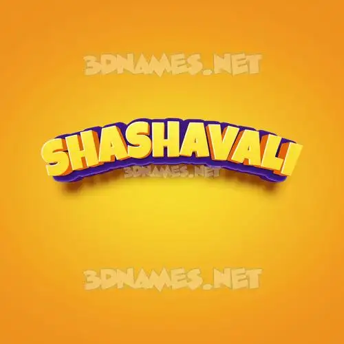 shashavali in Orange Toon style - 3D name wallpaper shashavali in Orange Toon style - 3D name wallpaper