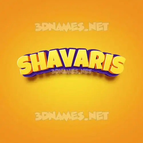 shavaris in Orange Toon style - 3D name wallpaper shavaris in Orange Toon style - 3D name wallpaper