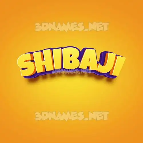 shibaji in Orange Toon style - 3D name wallpaper shibaji in Orange Toon style - 3D name wallpaper