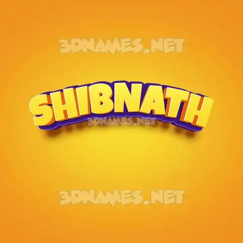 shibnath in Orange Toon style - 3D name wallpaper shibnath in Orange Toon style - 3D name wallpaper