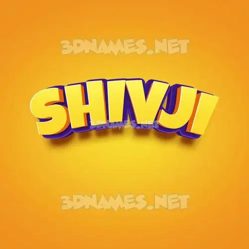 shivji in Orange Toon style - 3D name wallpaper shivji in Orange Toon style - 3D name wallpaper