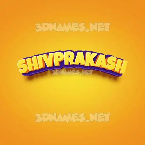 shivprakash in Orange Toon style - 3D name wallpaper shivprakash in Orange Toon style - 3D name wallpaper