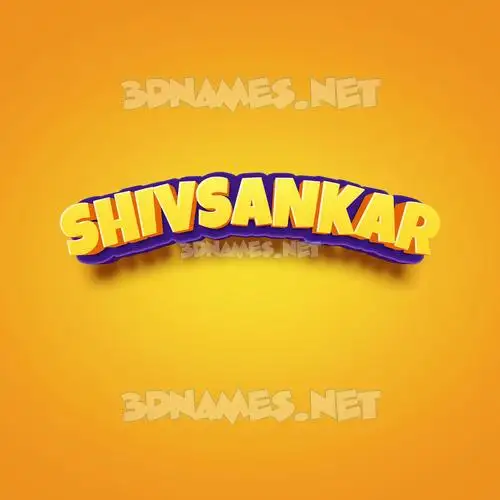 shivsankar in Orange Toon style - 3D name wallpaper shivsankar in Orange Toon style - 3D name wallpaper