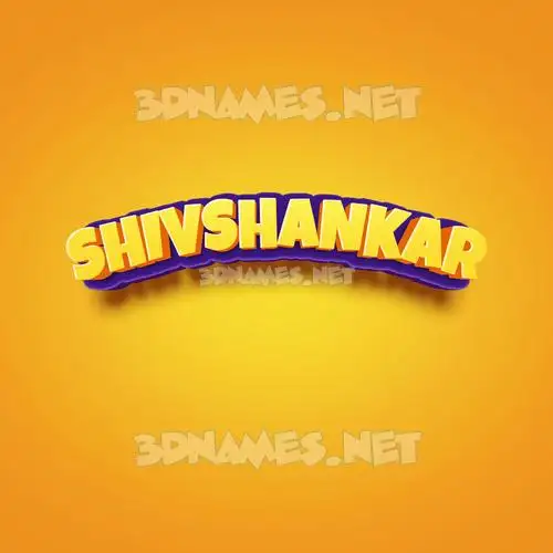 shivshankar in Orange Toon style - 3D name wallpaper shivshankar in Orange Toon style - 3D name wallpaper