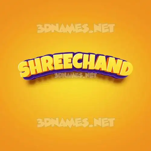 shreechand in Orange Toon style - 3D name wallpaper shreechand in Orange Toon style - 3D name wallpaper