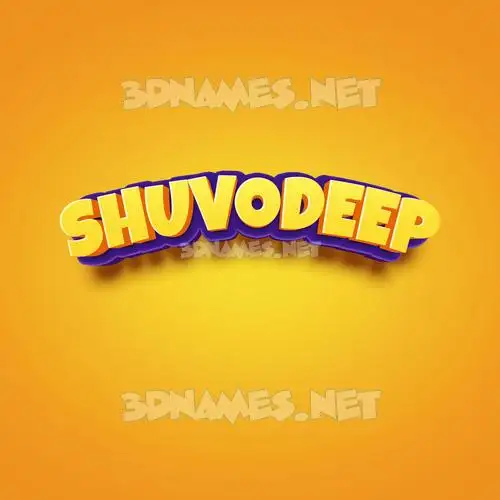 shuvodeep in Orange Toon style - 3D name wallpaper shuvodeep in Orange Toon style - 3D name wallpaper