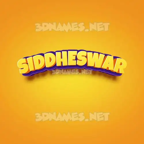 siddheswar in Orange Toon style - 3D name wallpaper siddheswar in Orange Toon style - 3D name wallpaper