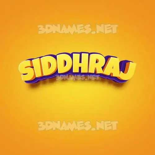 siddhraj in Orange Toon style - 3D name wallpaper siddhraj in Orange Toon style - 3D name wallpaper