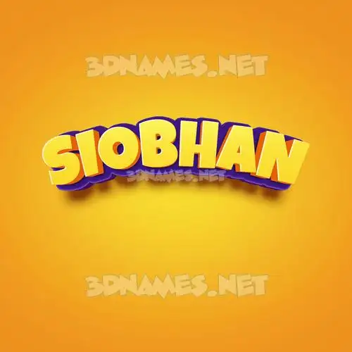 siobhan in Orange Toon style - 3D name wallpaper siobhan in Orange Toon style - 3D name wallpaper