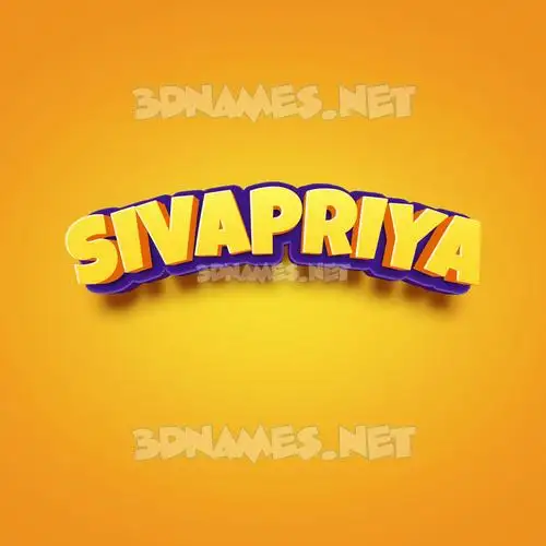 sivapriya in Orange Toon style - 3D name wallpaper sivapriya in Orange Toon style - 3D name wallpaper