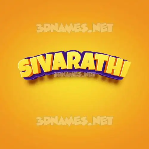 sivarathi in Orange Toon style - 3D name wallpaper sivarathi in Orange Toon style - 3D name wallpaper