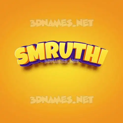 smruthi in Orange Toon style - 3D name wallpaper smruthi in Orange Toon style - 3D name wallpaper
