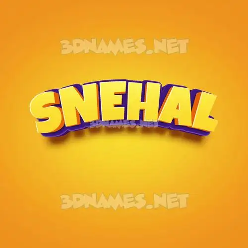 snehal in Orange Toon style - 3D name wallpaper snehal in Orange Toon style - 3D name wallpaper