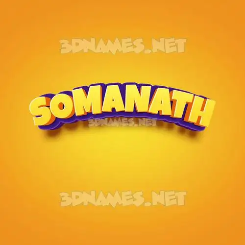 somanath in Orange Toon style - 3D name wallpaper somanath in Orange Toon style - 3D name wallpaper