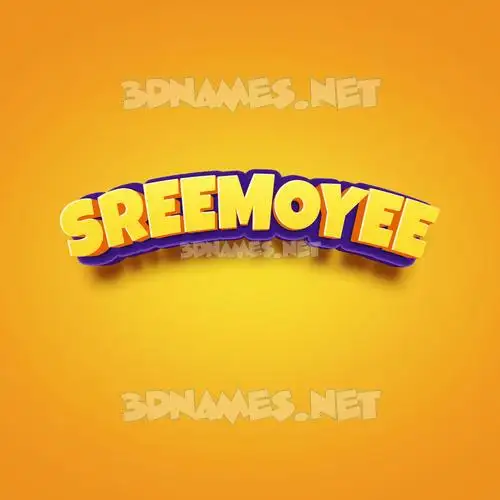 sreemoyee in Orange Toon style - 3D name wallpaper sreemoyee in Orange Toon style - 3D name wallpaper