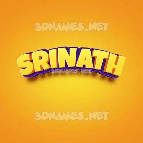 srinath in Orange Toon style - 3D name wallpaper srinath in Orange Toon style - 3D name wallpaper