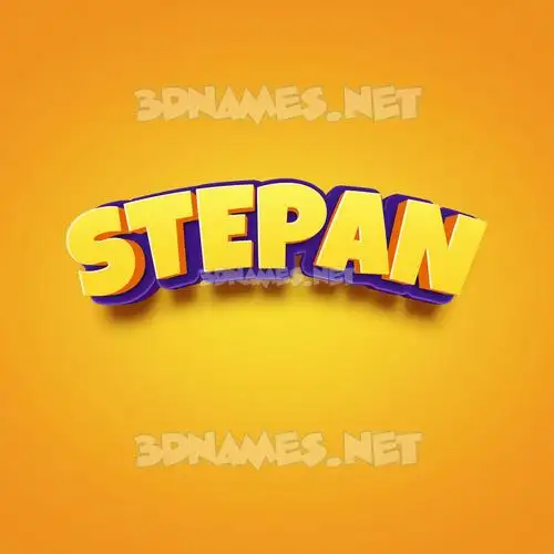 stepan in Orange Toon style - 3D name wallpaper stepan in Orange Toon style - 3D name wallpaper