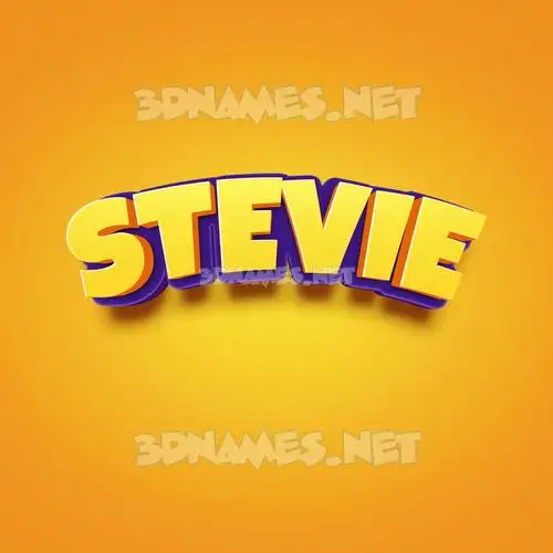 stevie in Orange Toon style - 3D name wallpaper stevie in Orange Toon style - 3D name wallpaper