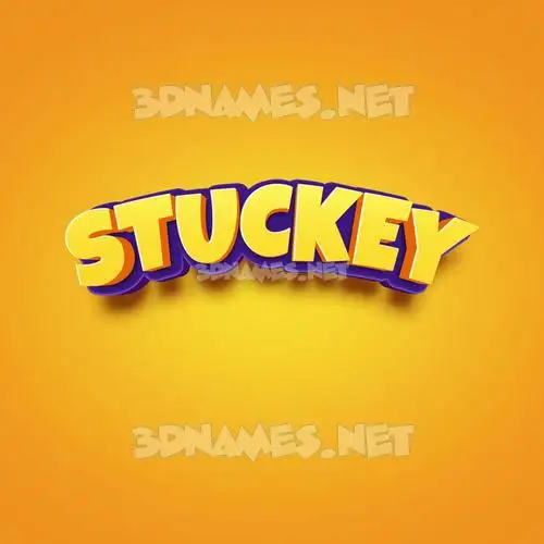 stuckey in Orange Toon style - 3D name wallpaper stuckey in Orange Toon style - 3D name wallpaper