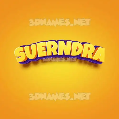 suerndra in Orange Toon style - 3D name wallpaper suerndra in Orange Toon style - 3D name wallpaper