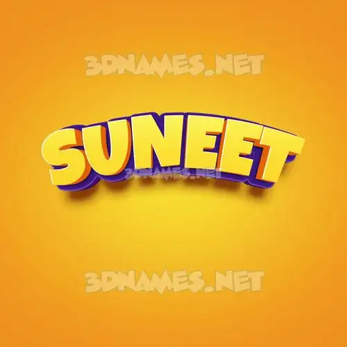 suneet in Orange Toon style - 3D name wallpaper suneet in Orange Toon style - 3D name wallpaper