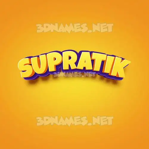 supratik in Orange Toon style - 3D name wallpaper supratik in Orange Toon style - 3D name wallpaper