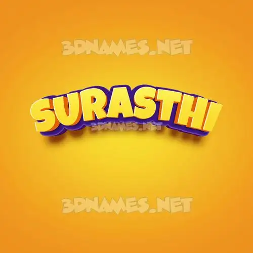 surasthi in Orange Toon style - 3D name wallpaper surasthi in Orange Toon style - 3D name wallpaper