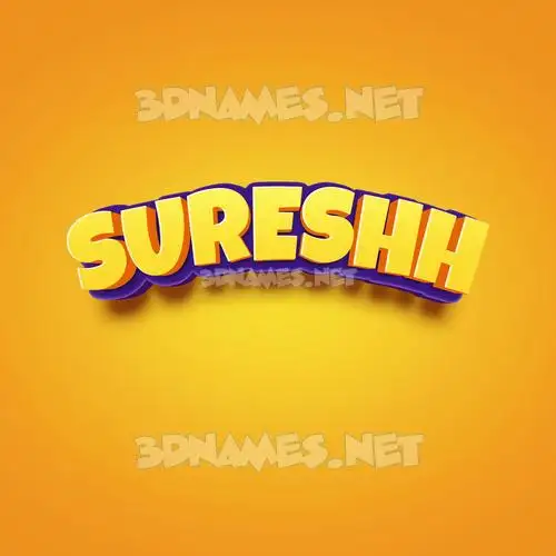 sureshh in Orange Toon style - 3D name wallpaper sureshh in Orange Toon style - 3D name wallpaper