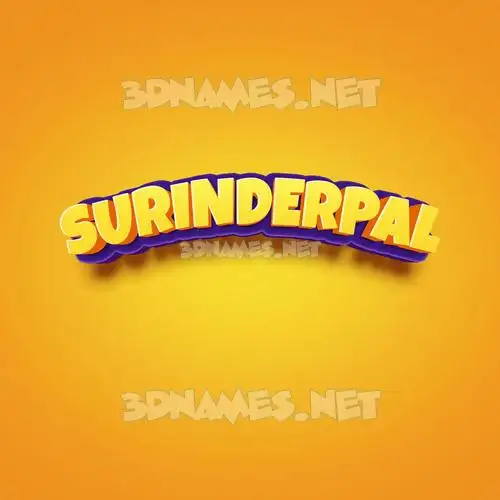 surinderpal in Orange Toon style - 3D name wallpaper surinderpal in Orange Toon style - 3D name wallpaper
