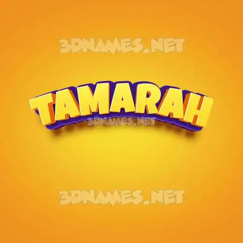 tamarah in Orange Toon style - 3D name wallpaper tamarah in Orange Toon style - 3D name wallpaper