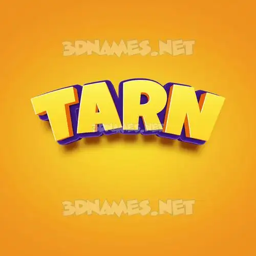 tarn in Orange Toon style - 3D name wallpaper tarn in Orange Toon style - 3D name wallpaper