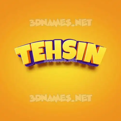 tehsin in Orange Toon style - 3D name wallpaper tehsin in Orange Toon style - 3D name wallpaper
