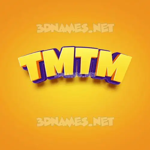 tmtm in Orange Toon style - 3D name wallpaper tmtm in Orange Toon style - 3D name wallpaper