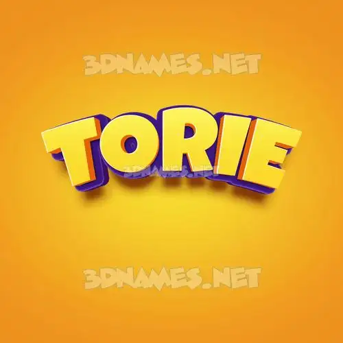 torie in Orange Toon style - 3D name wallpaper torie in Orange Toon style - 3D name wallpaper