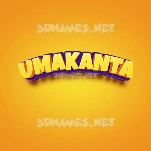 umakanta in Orange Toon style - 3D name wallpaper umakanta in Orange Toon style - 3D name wallpaper