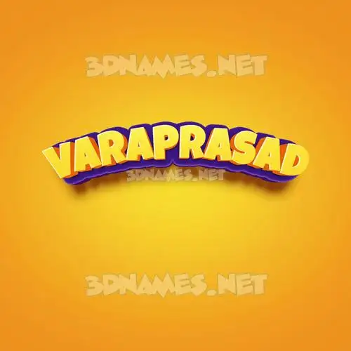 varaprasad in Orange Toon style - 3D name wallpaper varaprasad in Orange Toon style - 3D name wallpaper