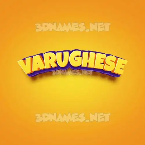 varughese in Orange Toon style - 3D name wallpaper varughese in Orange Toon style - 3D name wallpaper