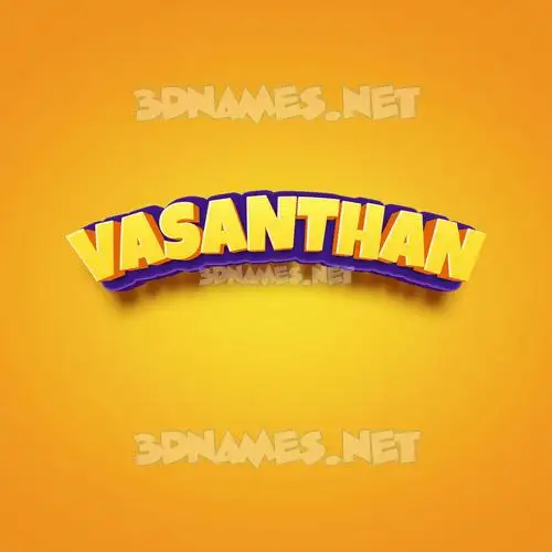 vasanthan in Orange Toon style - 3D name wallpaper vasanthan in Orange Toon style - 3D name wallpaper