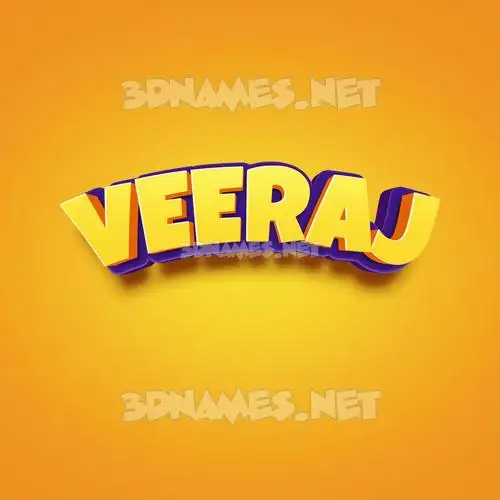 veeraj in Orange Toon style - 3D name wallpaper veeraj in Orange Toon style - 3D name wallpaper