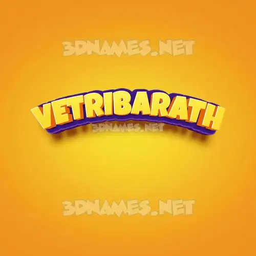 vetribarath in Orange Toon style - 3D name wallpaper vetribarath in Orange Toon style - 3D name wallpaper