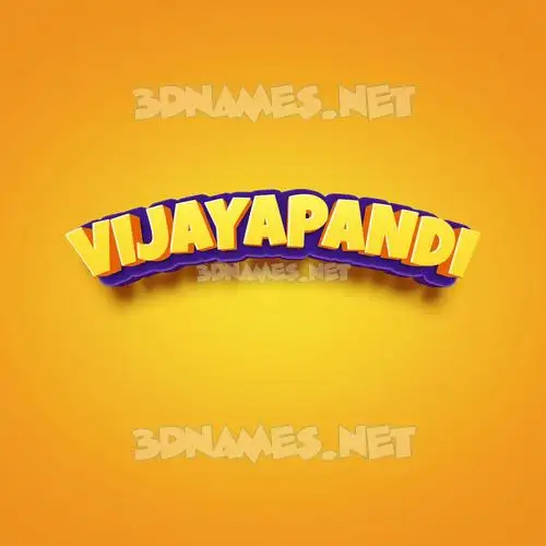 vijayapandi in Orange Toon style - 3D name wallpaper vijayapandi in Orange Toon style - 3D name wallpaper
